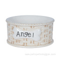 Wholesale Customizable Eco-friendly Ceramic Pet Food Bowl